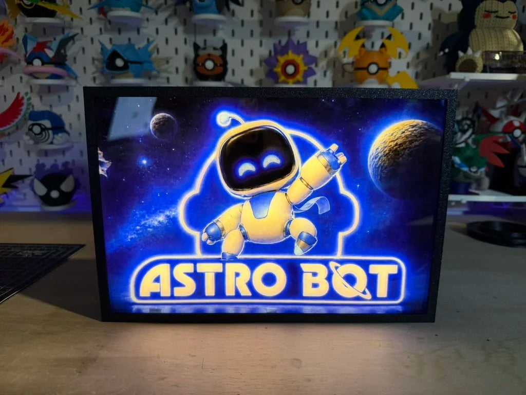 Custom LED Lightbox - Personalized UV Printed & 3D Printed Anime, Gaming, Movie & Photo Display - Custom Sizes Available