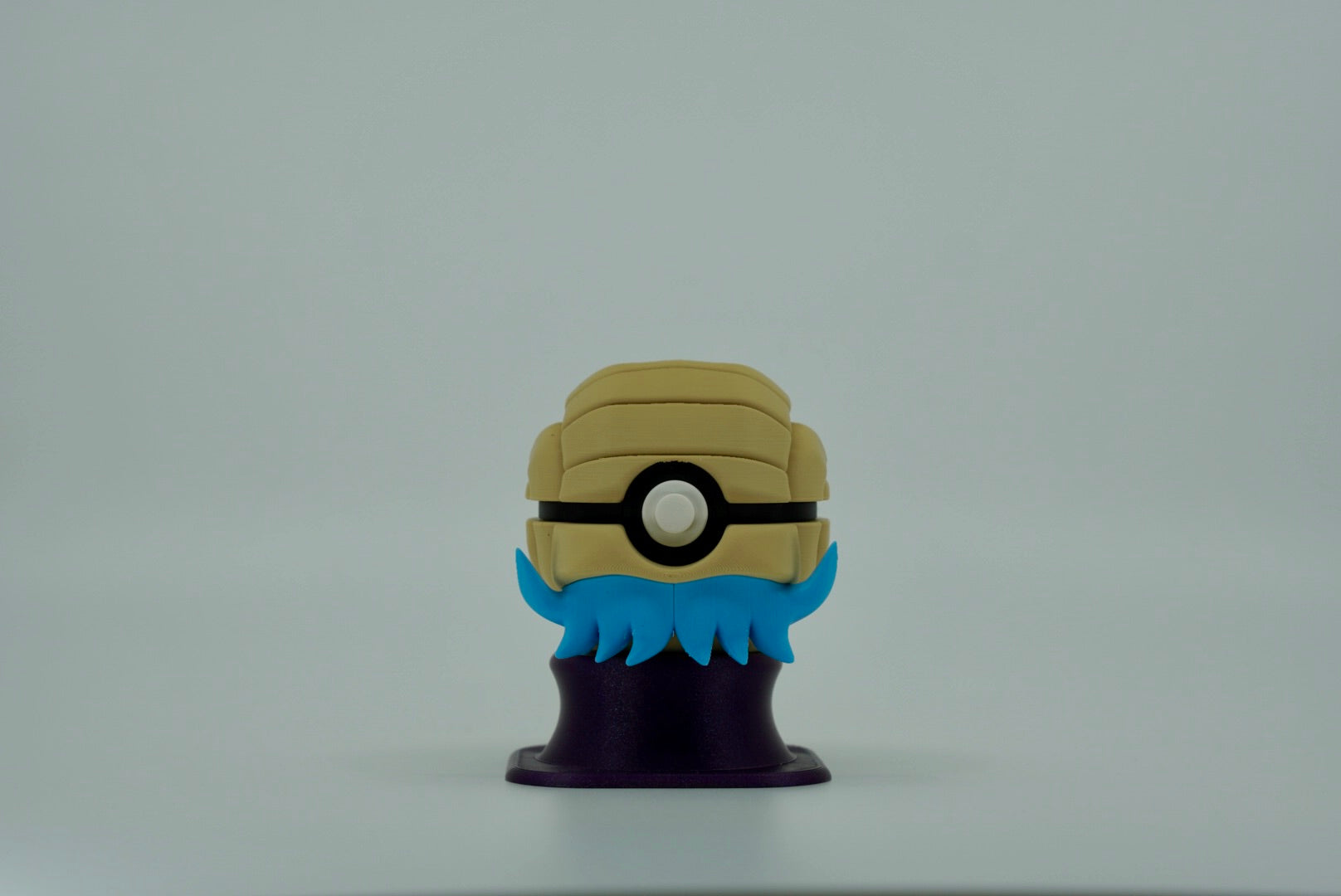 Omanyte Pokeball – Custom 3D Printed Display Piece
