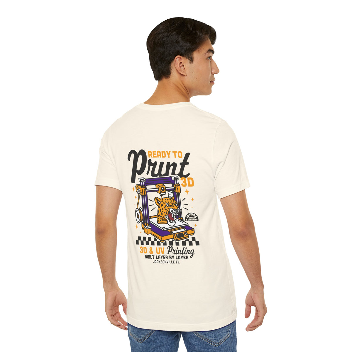 Ready to Print 3D & UV – Full Color T-Shirt in Natural – image 4 of 20