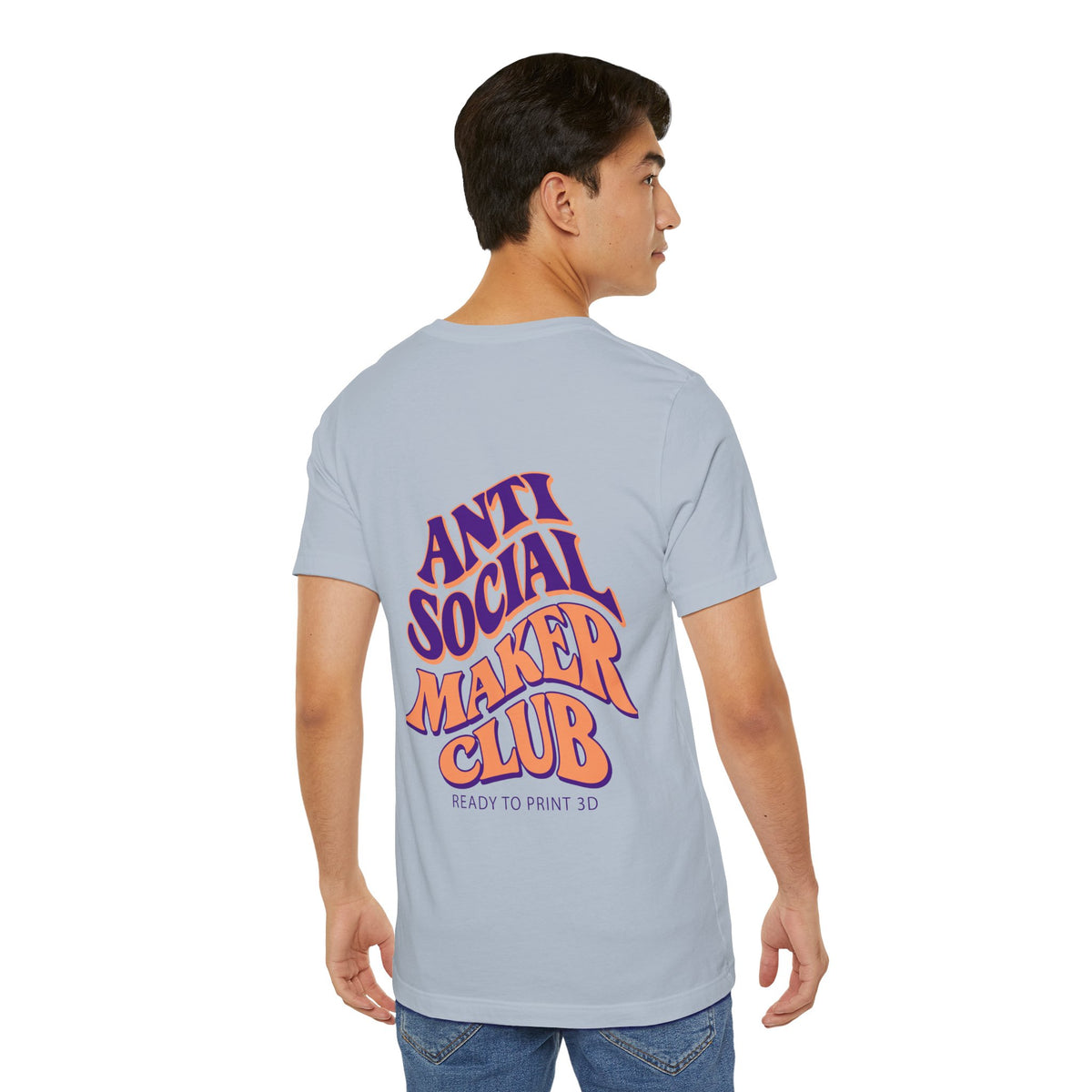 Anti Social Maker Club Tee in Light Blue – image 12 of 20