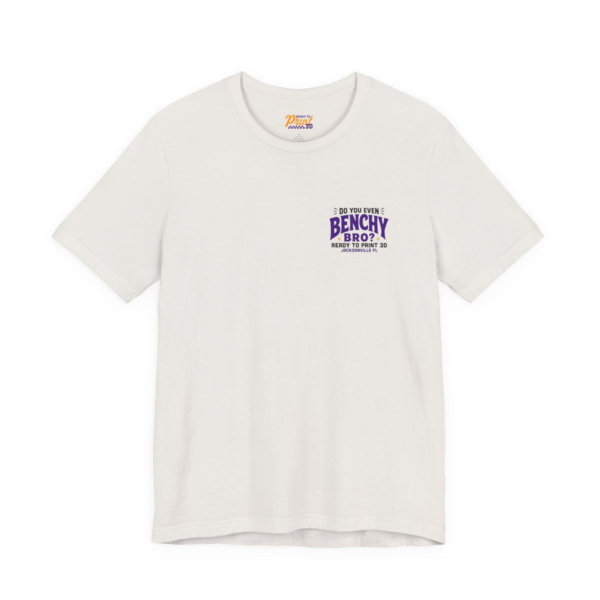 Do You Even Benchy Bro? 3D Printing T-Shirt in Vintage White – image 18 of 20