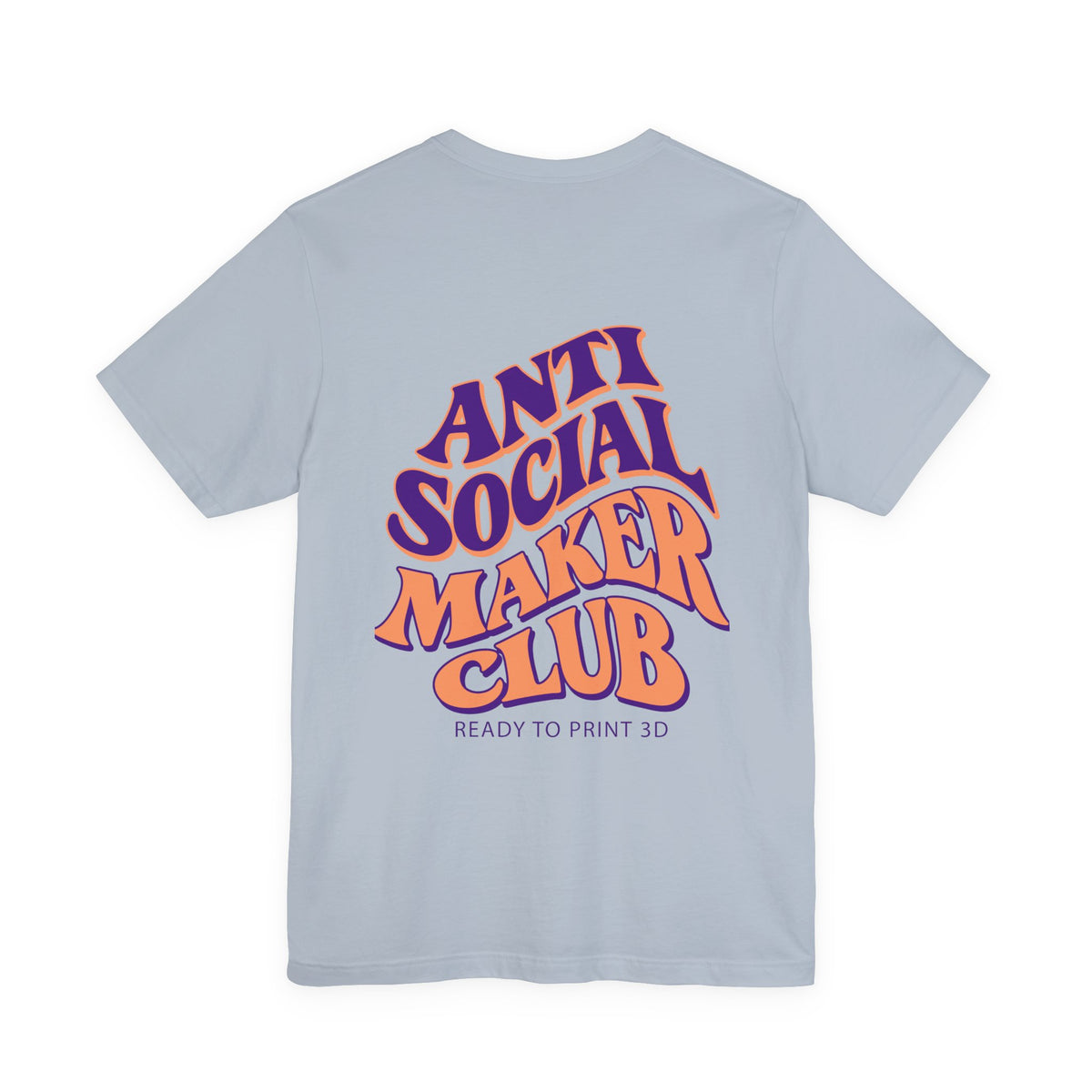 Anti Social Maker Club Tee in Light Blue – image 9 of 20