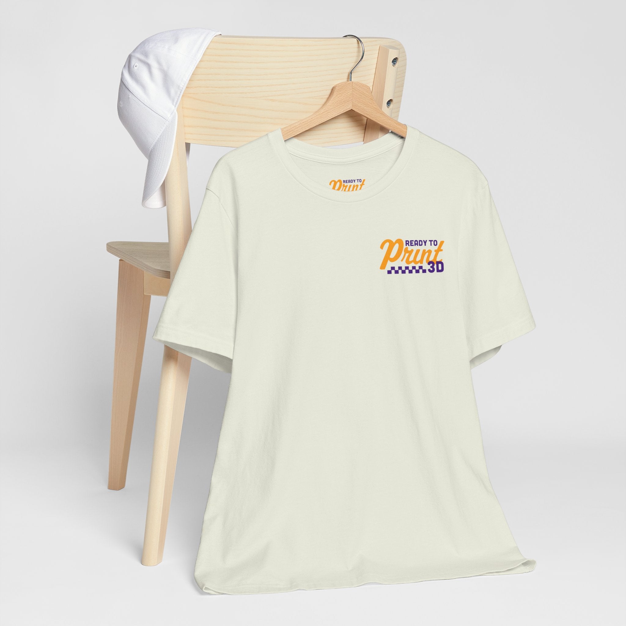 Ready to Print 3D & UV – Purple / Orange T-Shirt