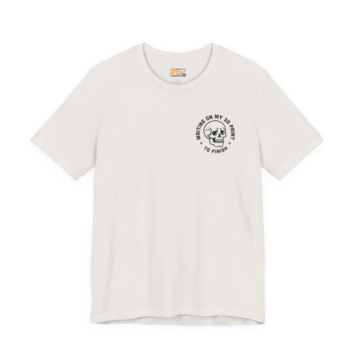 Waiting on My 3D Prints T-Shirt in Vintage White – image 18 of 20