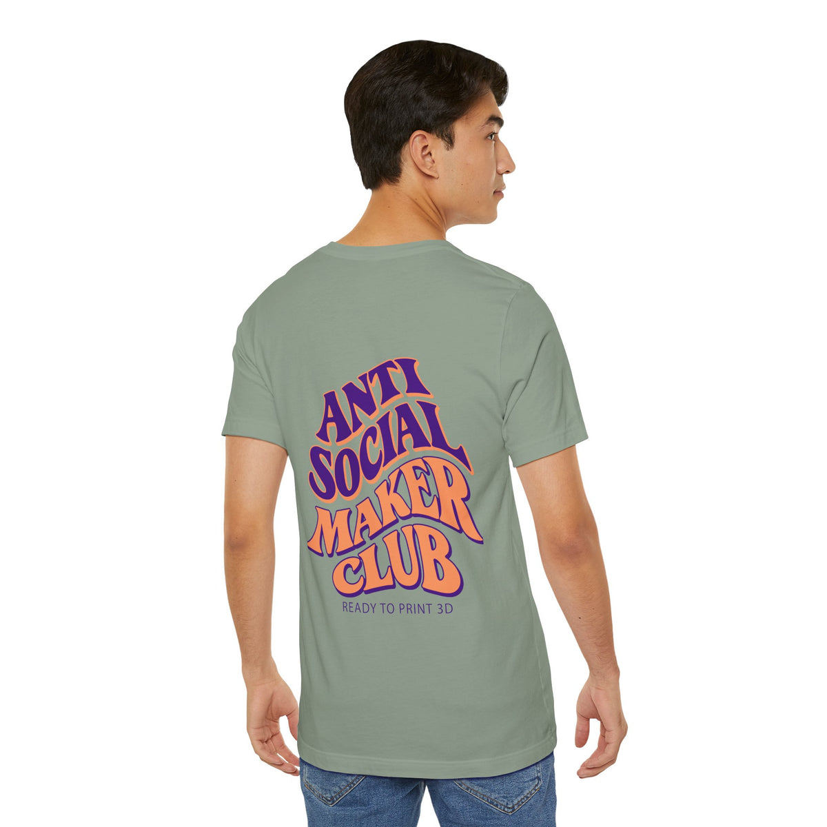 Anti Social Maker Club Tee in Sage – image 8 of 20