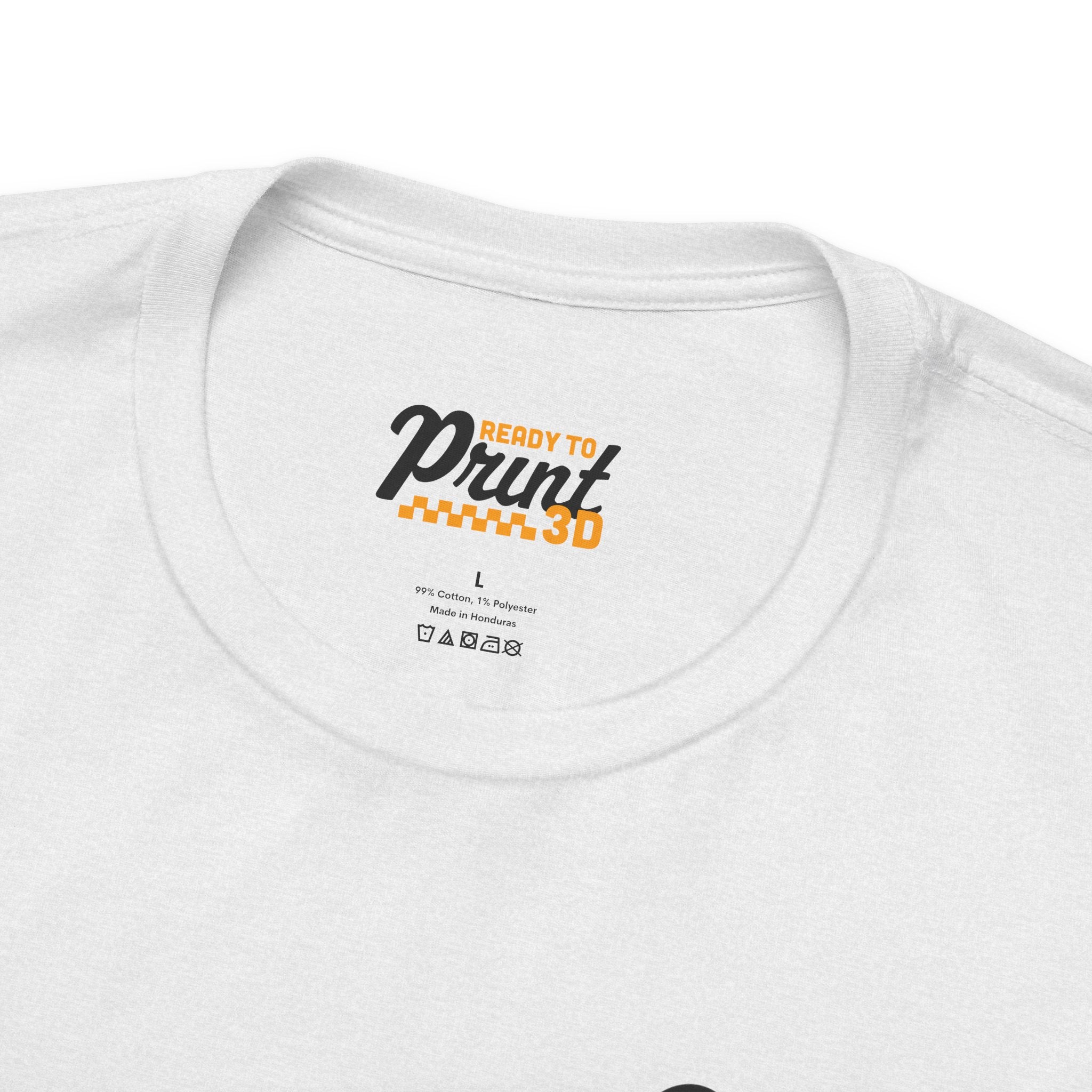 Ready to Print 3D & UV – Full Color T-Shirt