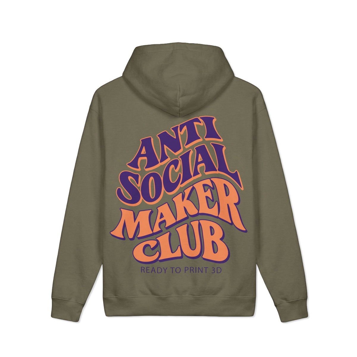 Anti Social Maker Club Heavyweight Hoodie – image 5 of 6