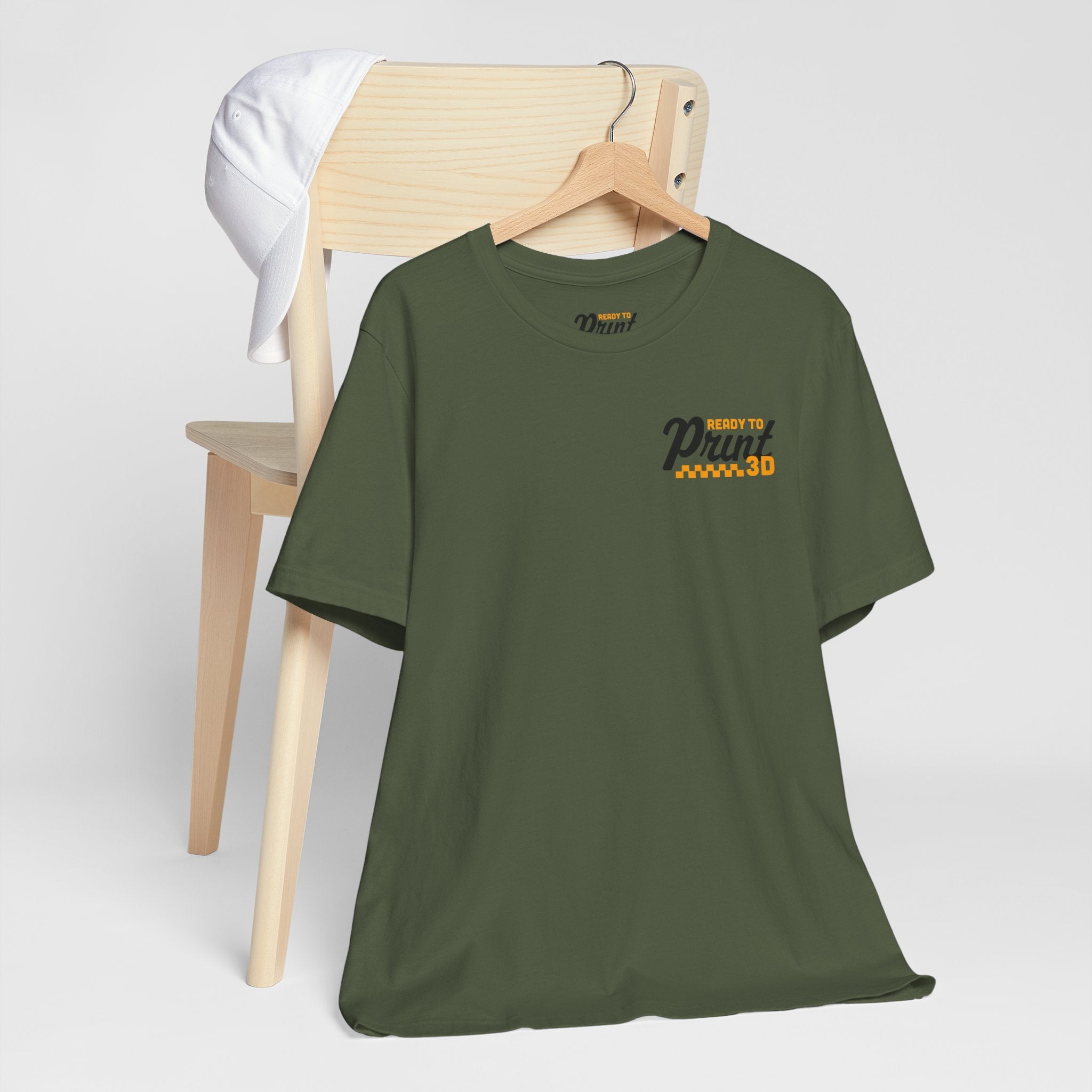 Ready to Print 3D & UV – Full Color T-Shirt