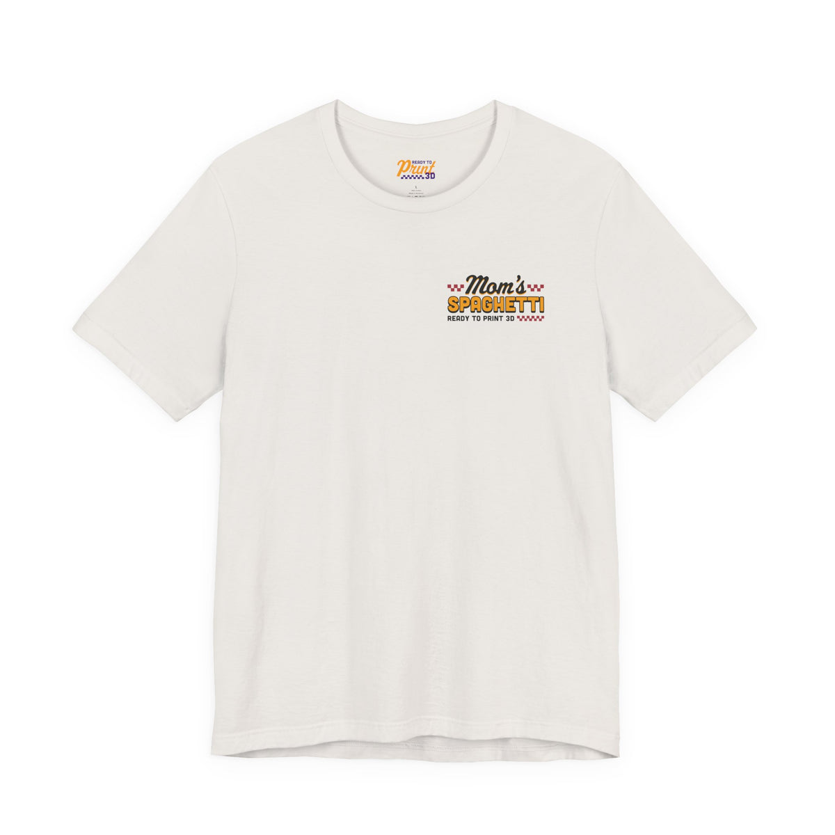 Mom's Spaghetti 3D Printing T-Shirt in Vintage White – image 18 of 20