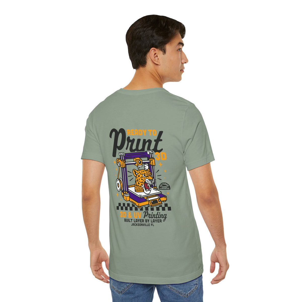 Ready to Print 3D & UV – Full Color T-Shirt in Sage – image 8 of 20