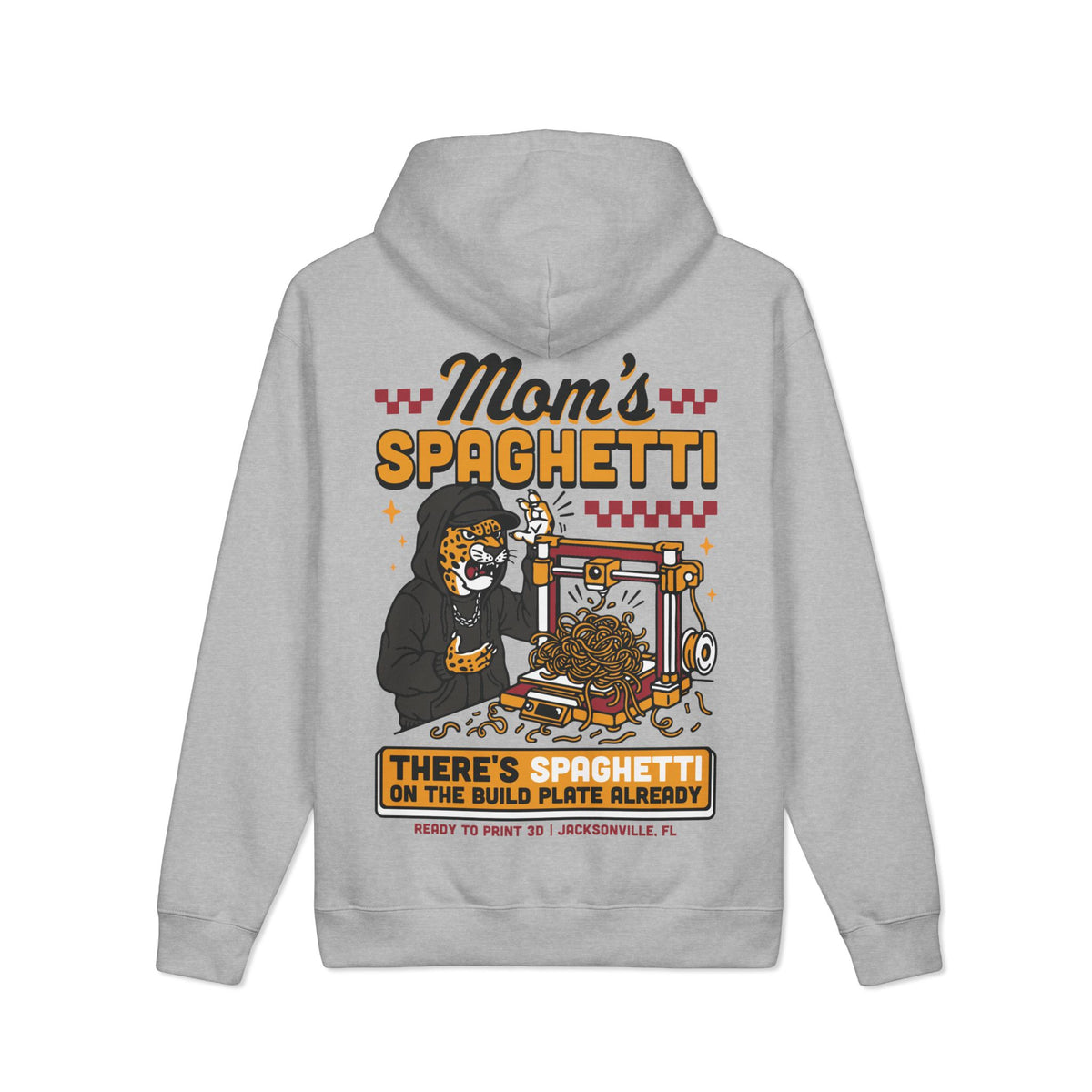 There's Spaghetti on the Build Plate Heavyweight Hoodie – image 6 of 6