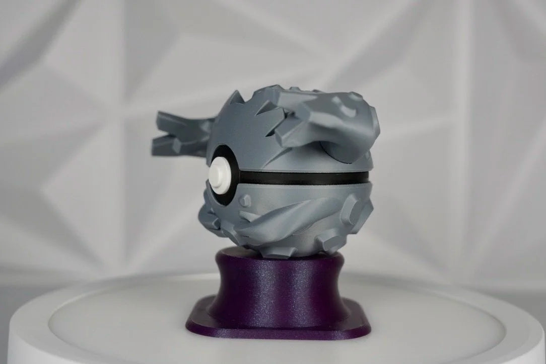 Pokémon-Inspired 3D Printed Poké Ball – Graveler