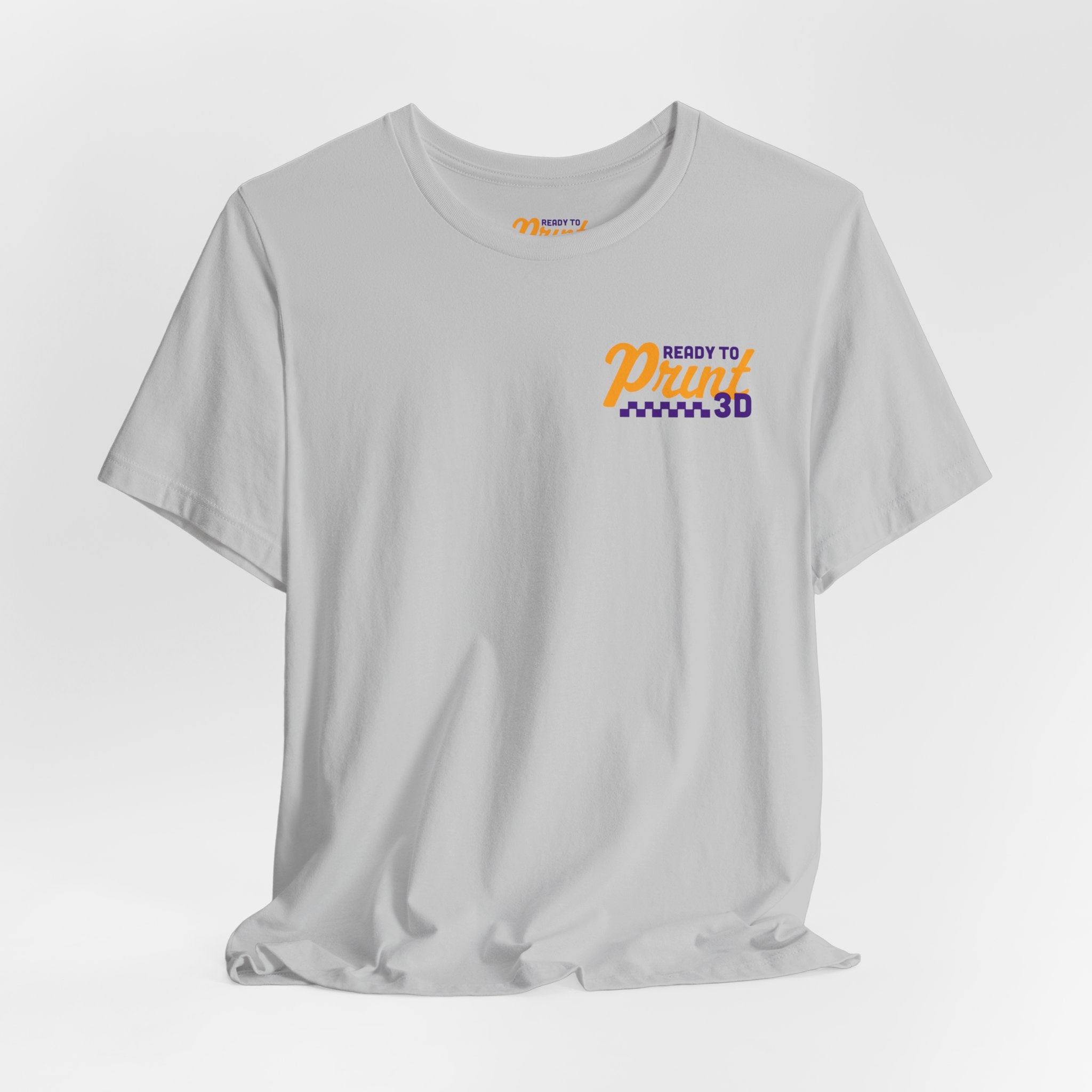 Ready to Print 3D & UV – Purple / Orange T-Shirt
