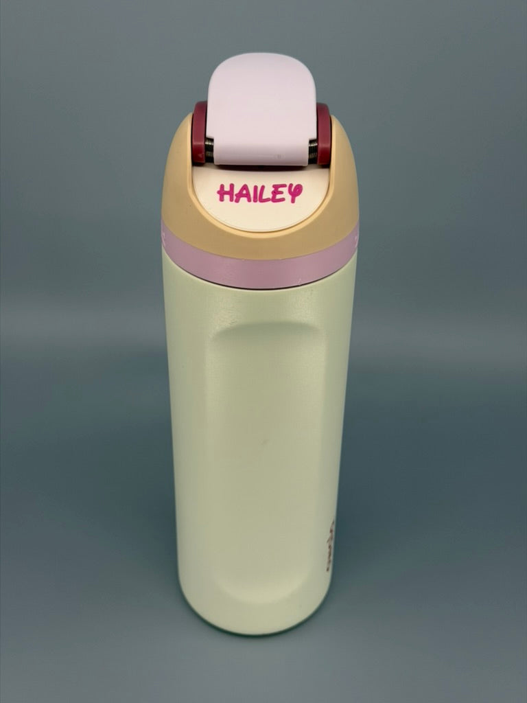 Custom Owala FreeSip Name Plate – Personalized Bottle Tag
