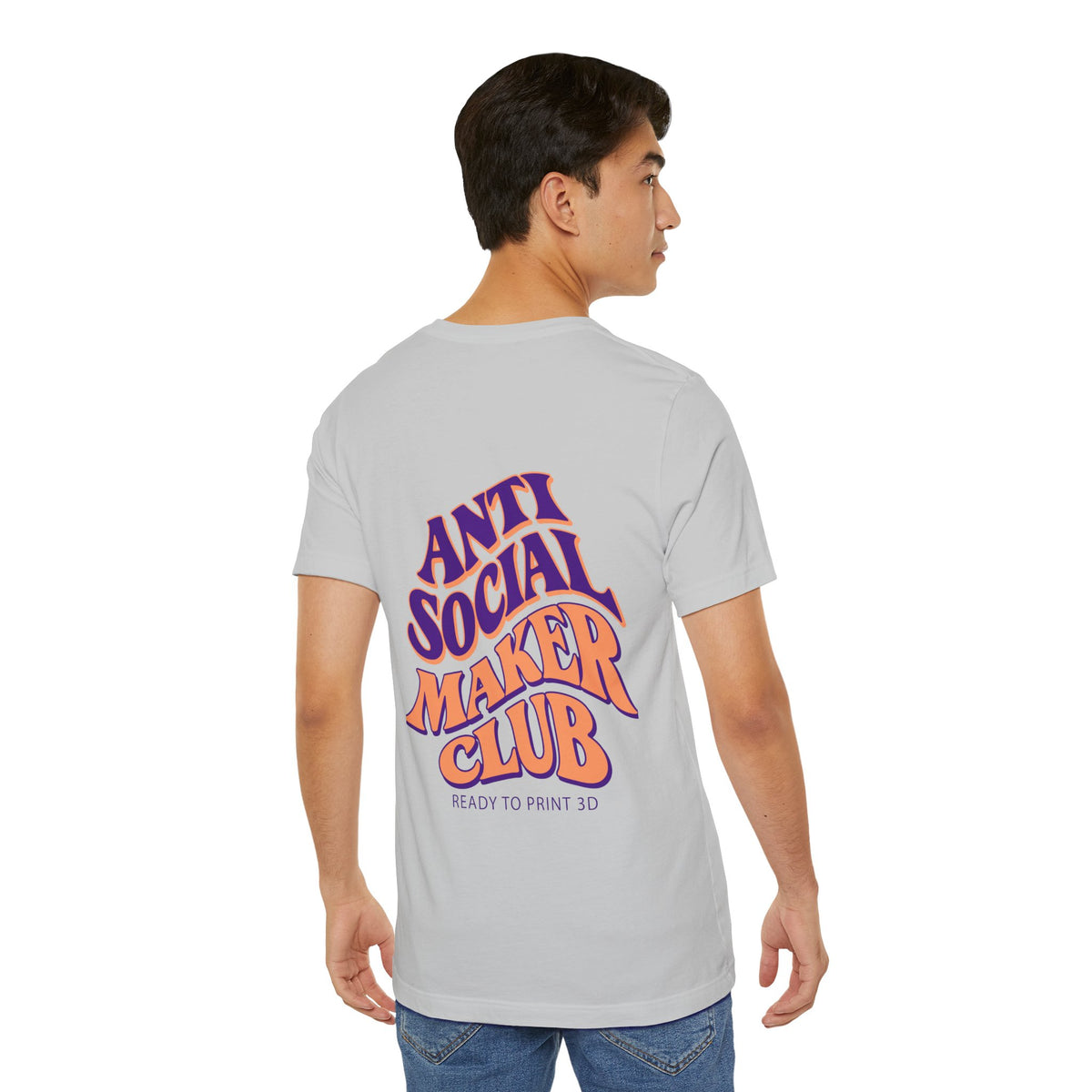 Anti Social Maker Club Tee in Solid Athletic Grey – image 20 of 20