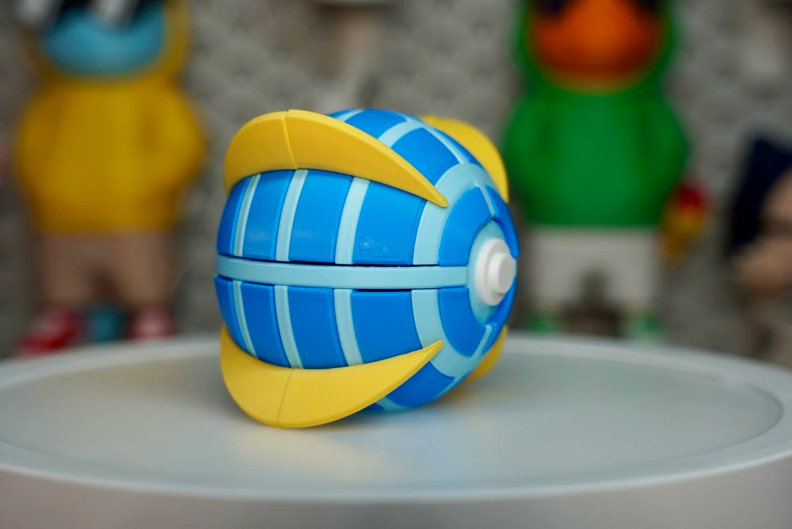 Beast Ball Poké Ball Replica – 3D Printed Pokémon Display Prop for Collectors