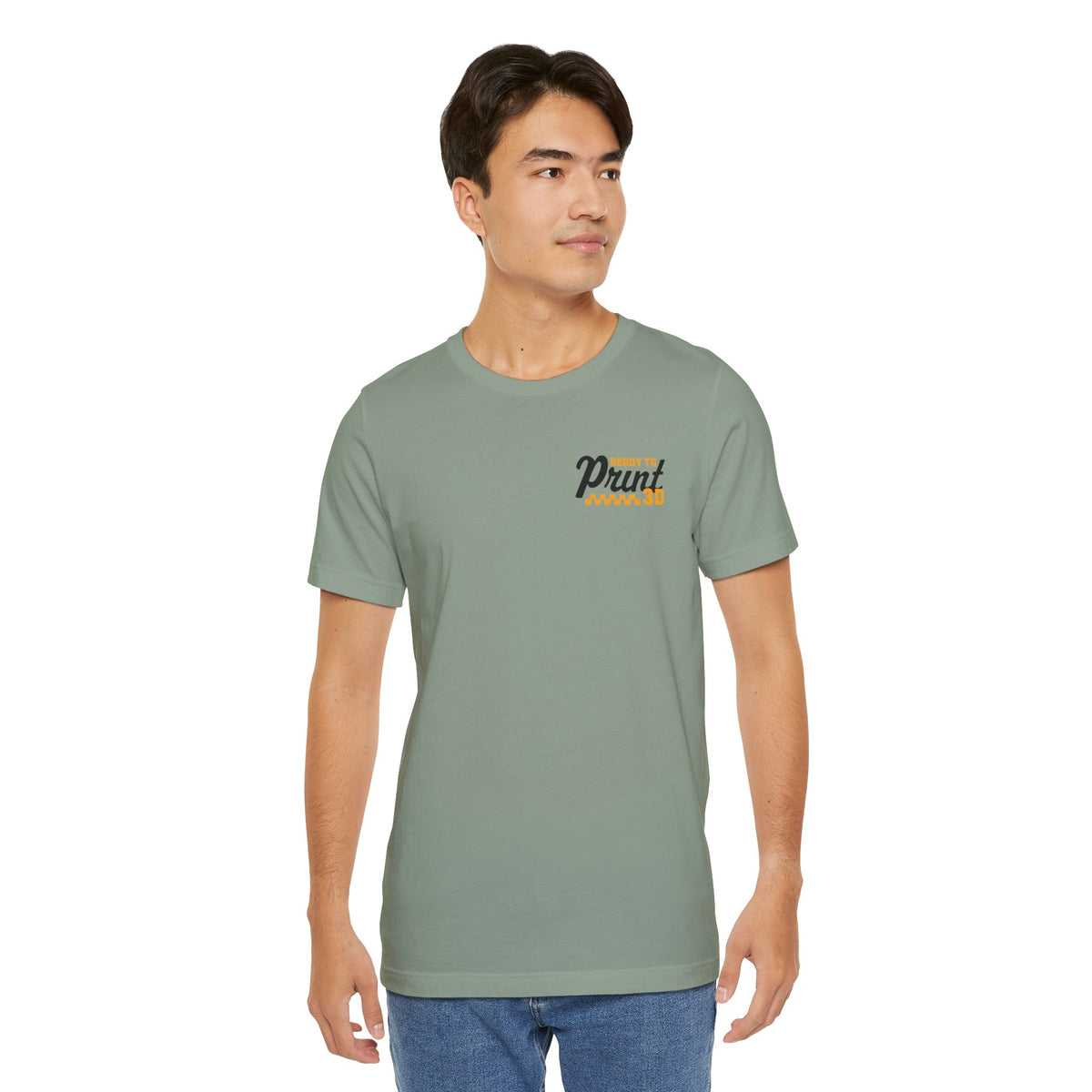 Ready to Print 3D & UV – Full Color T-Shirt in Sage – image 7 of 20