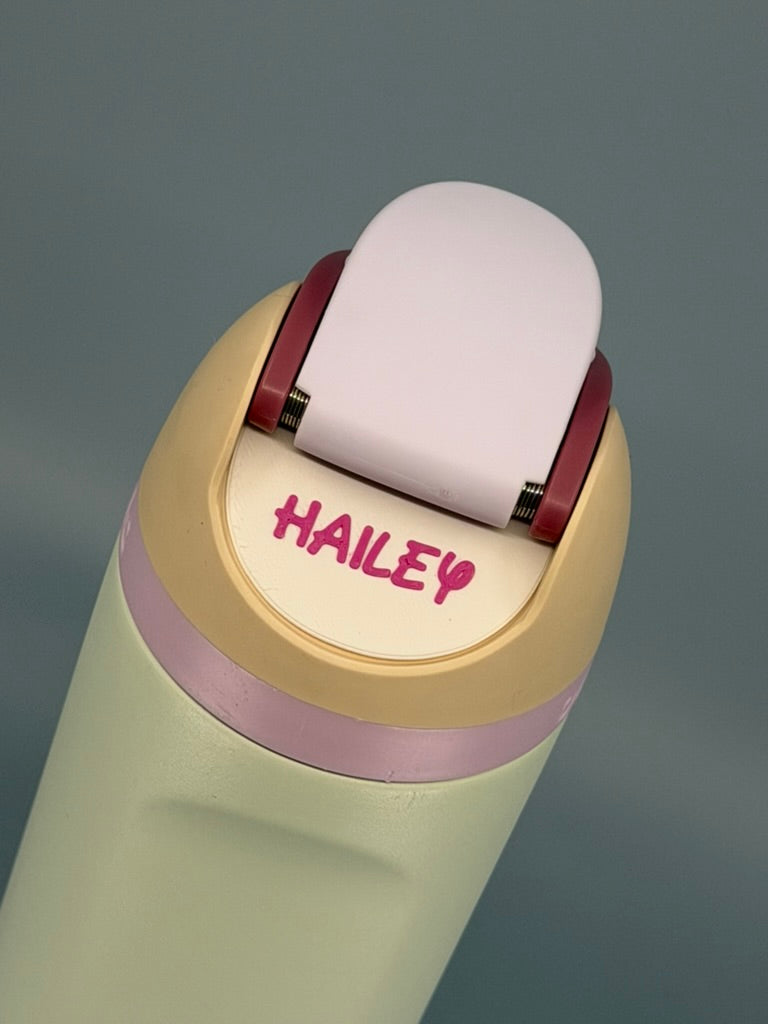 Custom Owala FreeSip Name Plate – Personalized Bottle Tag