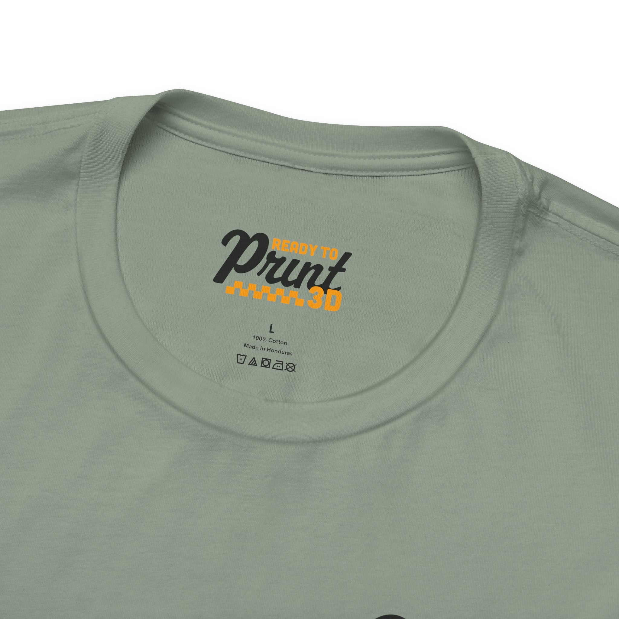 Ready to Print 3D & UV – Full Color T-Shirt