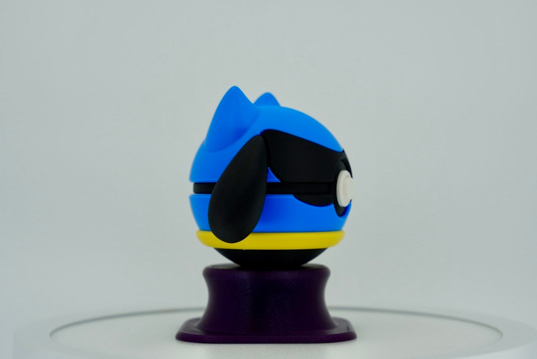Pokémon-Inspired 3D Printed Poké Ball – Riolu