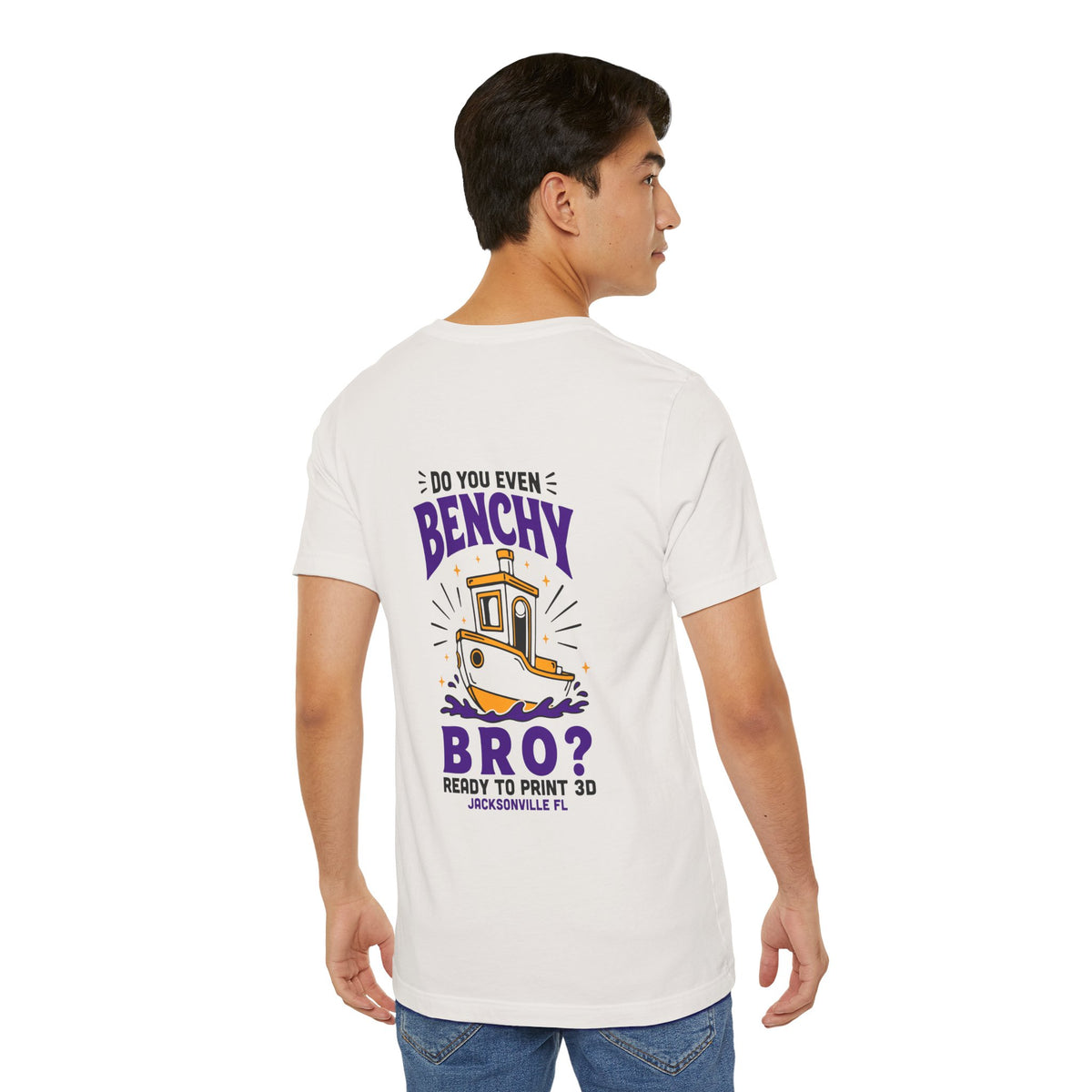 Do You Even Benchy Bro? 3D Printing T-Shirt in Vintage White – image 20 of 20