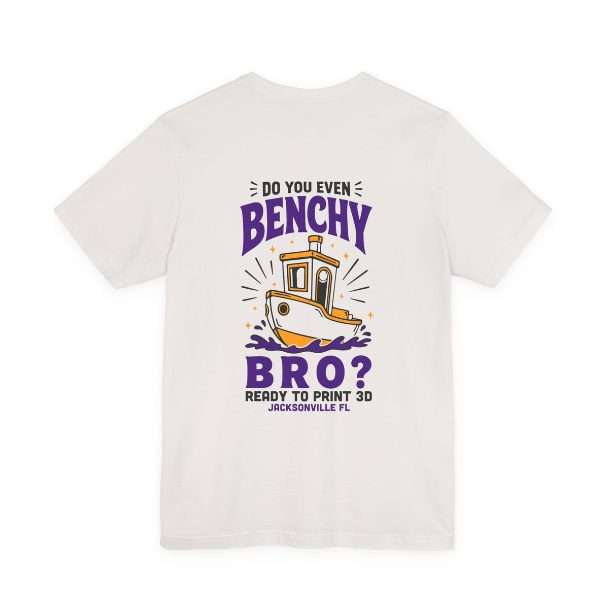 Do You Even Benchy Bro? 3D Printing T-Shirt in Vintage White – image 17 of 20