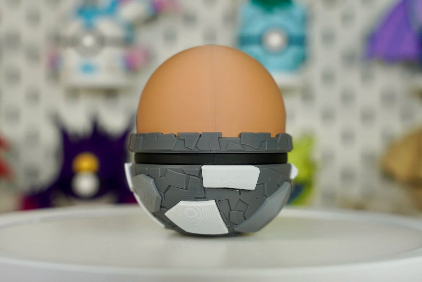 Pokémon-Inspired 3D Printed Poké Ball – Diglett