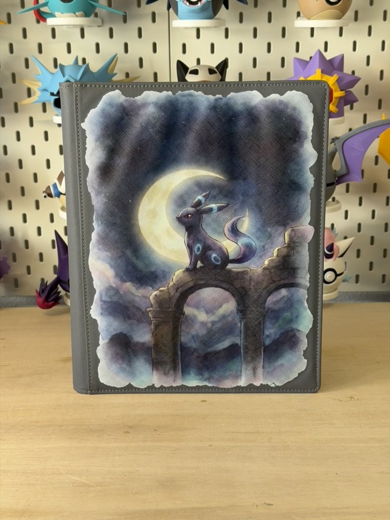 Custom UV Printed Binder – Personalized Card Binder (Pokémon, Anime, Sports & More)