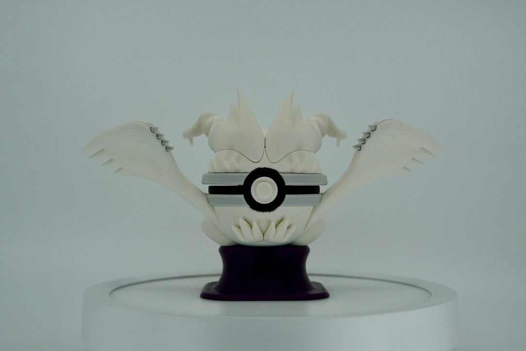 Pokémon-Inspired 3D Printed Poké Ball – Reshiram