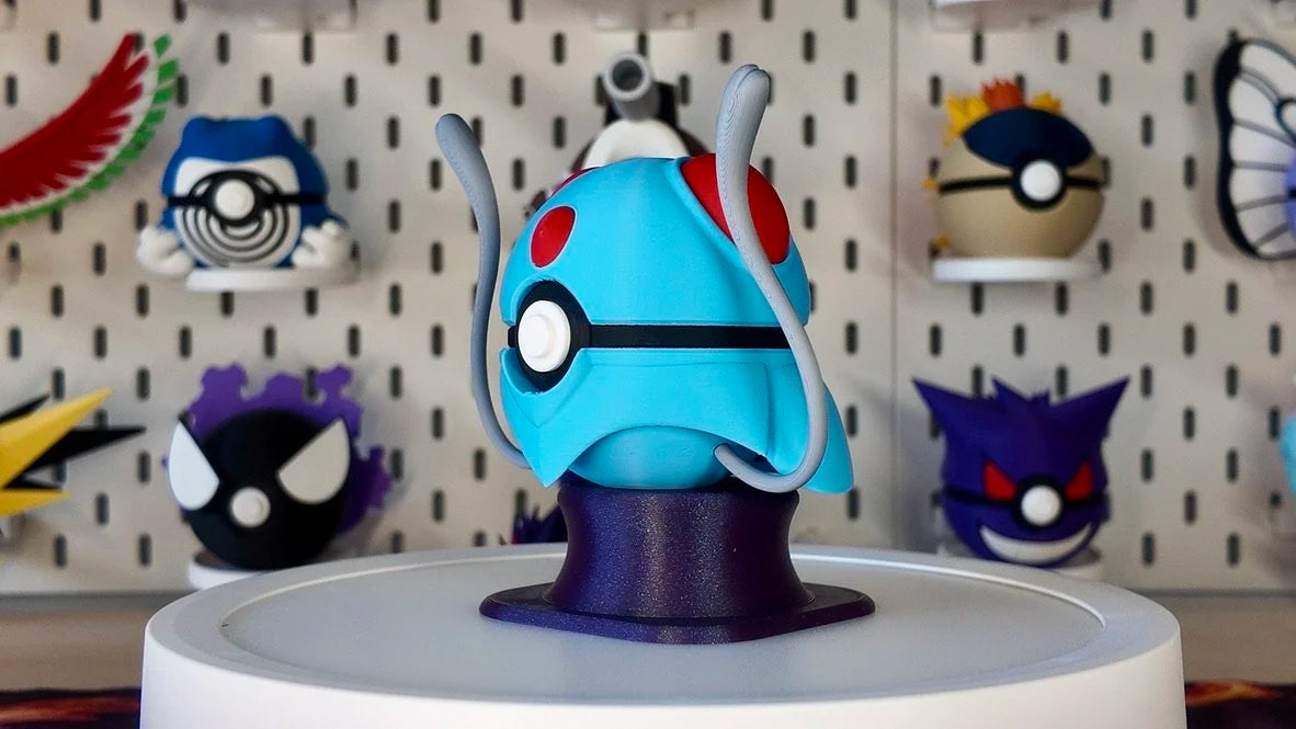 Pokémon-Inspired 3D Printed Poké Ball –  Tentacool