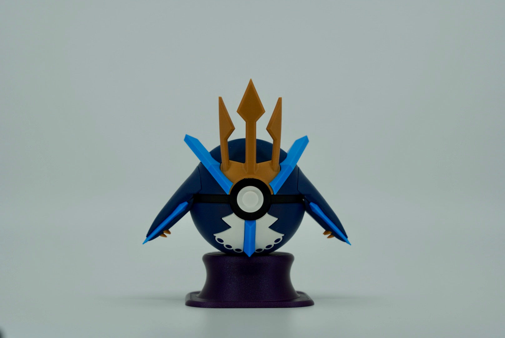 Empoleon Pokeball – Custom 3D Printed Display Piece