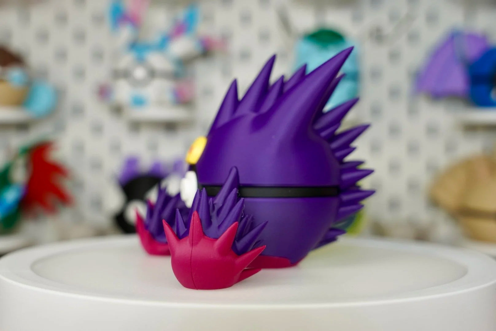 Pokémon-Inspired 3D Printed Poké Ball – Mega Gengar