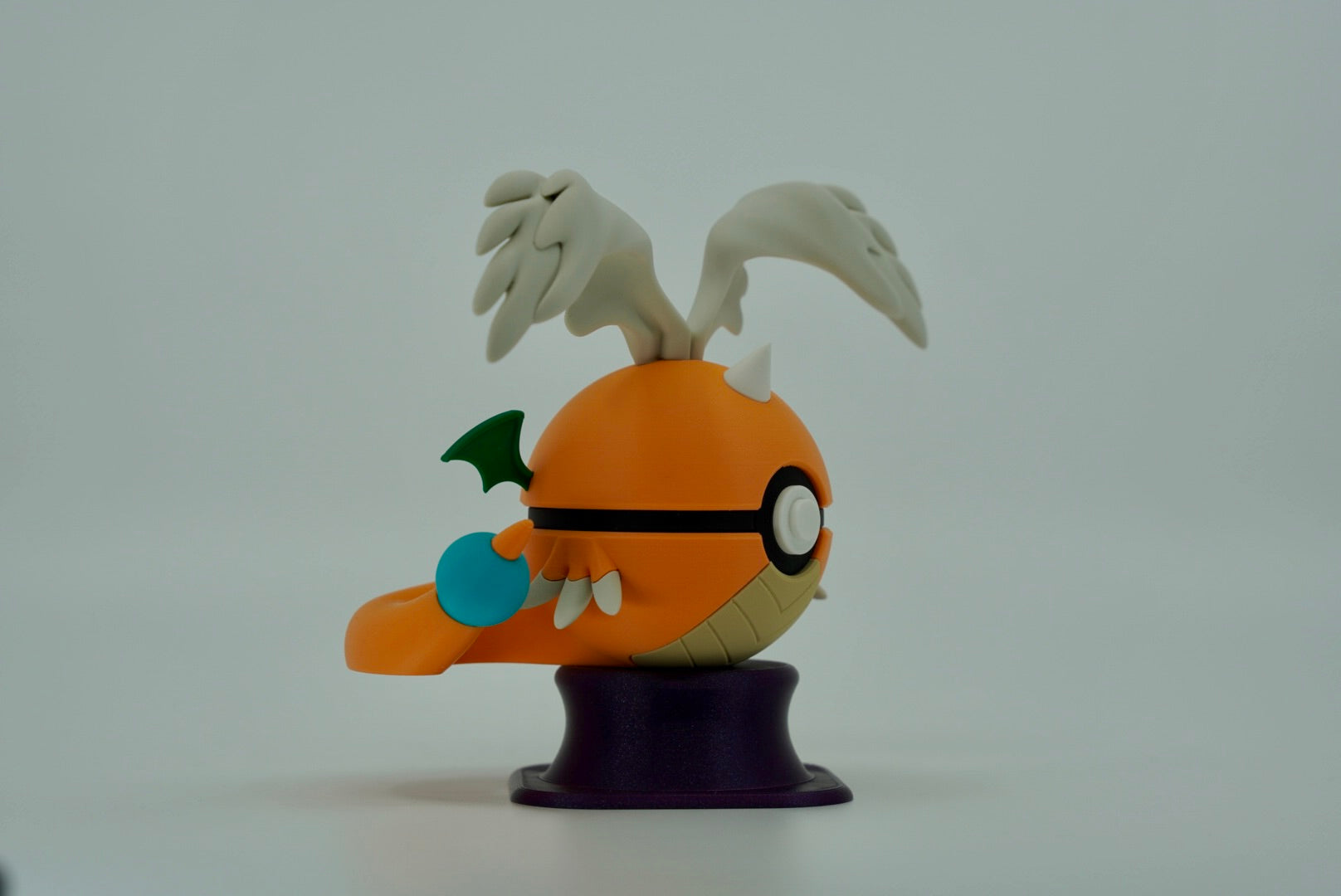 Mega Dragonite Pokeball – Custom 3D Printed Display Piece