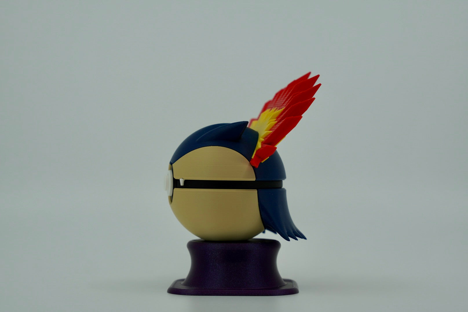 Typhlosion Pokeball – Custom 3D Printed Display Piece