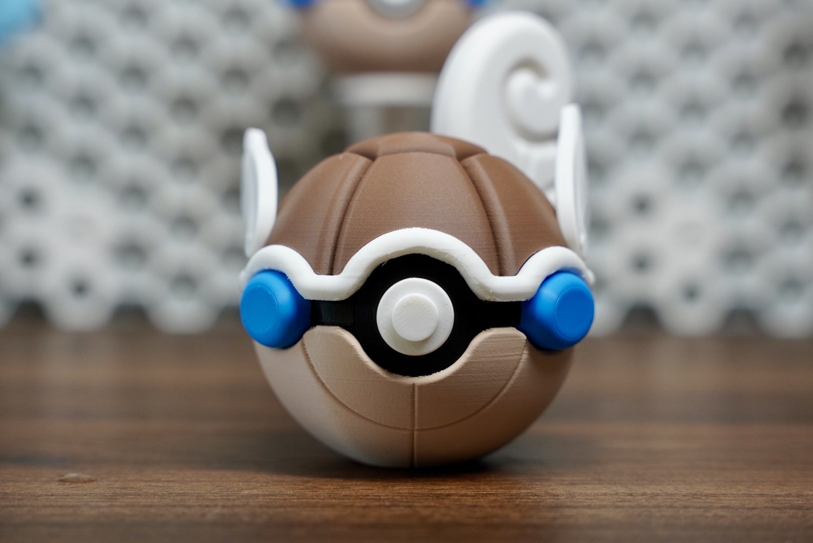 Pokémon-Inspired 3D Printed Poké Ball – Warturtle