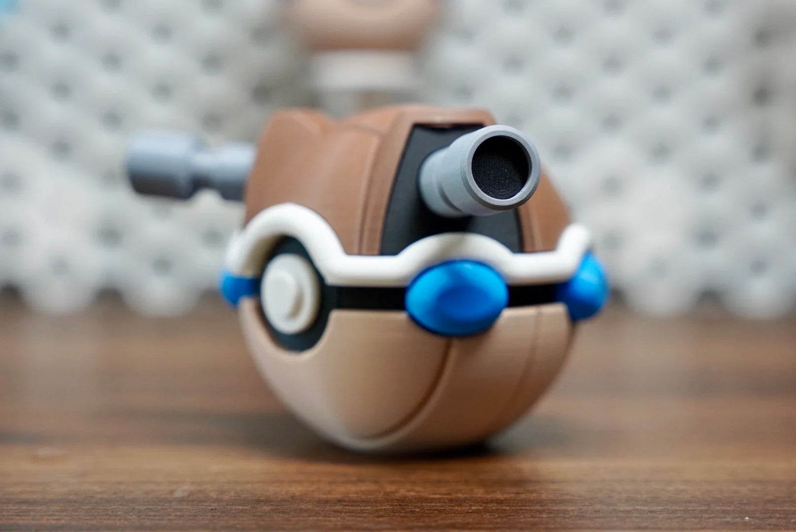 Pokémon-Inspired 3D Printed Poké Ball – Blastoise