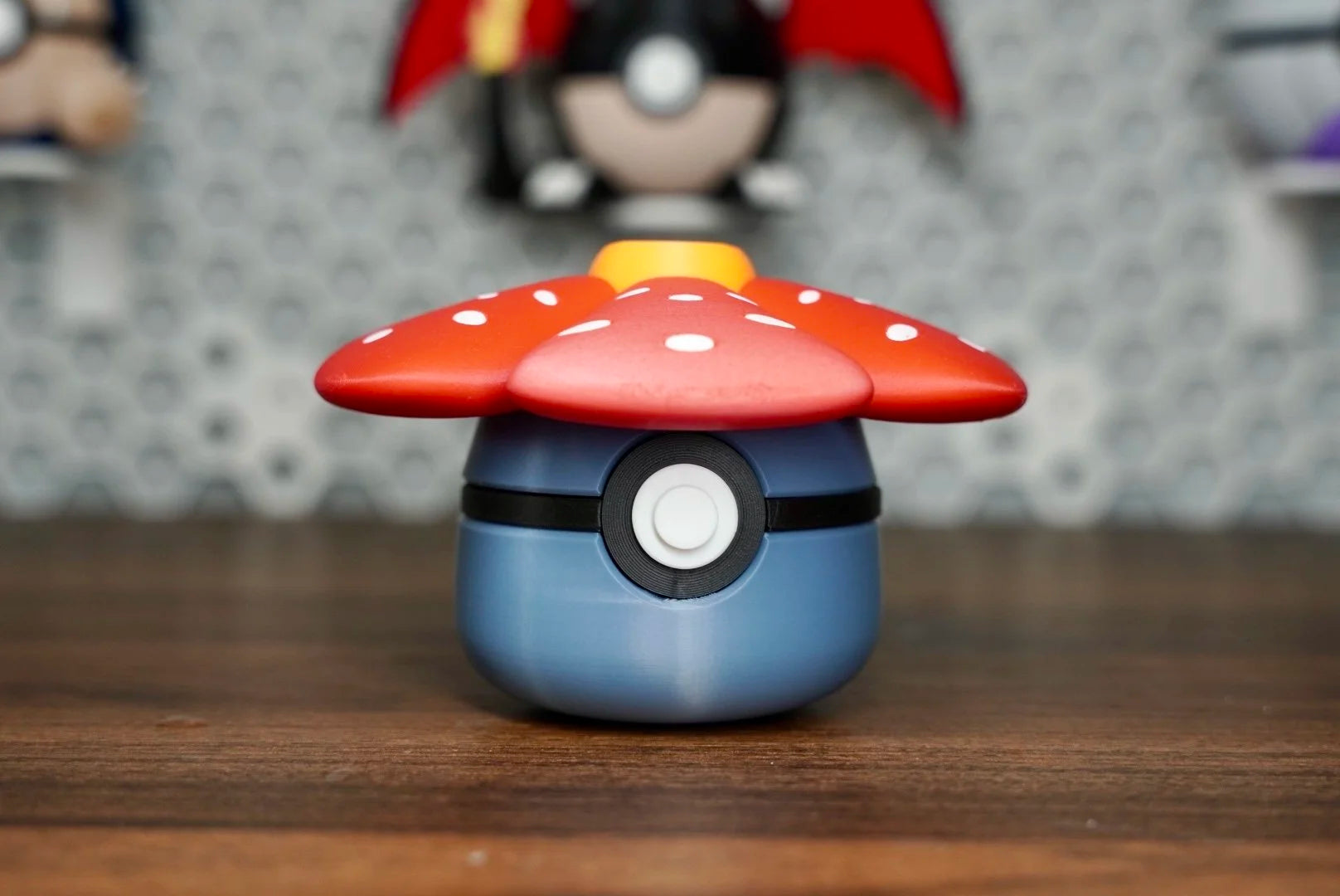 Pokémon-Inspired 3D Printed Poké Ball – Pokémon-Inspired 3D Printed Poké Ball – Vileplume