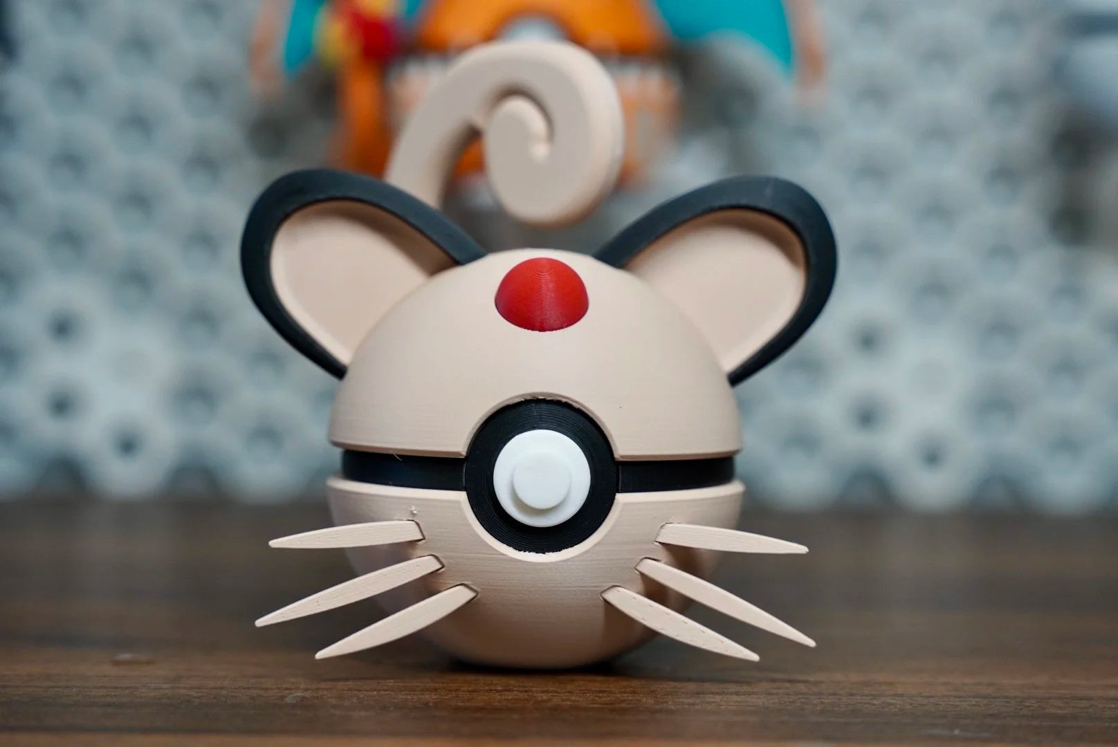 Pokémon-Inspired 3D Printed Poké Ball – Persian