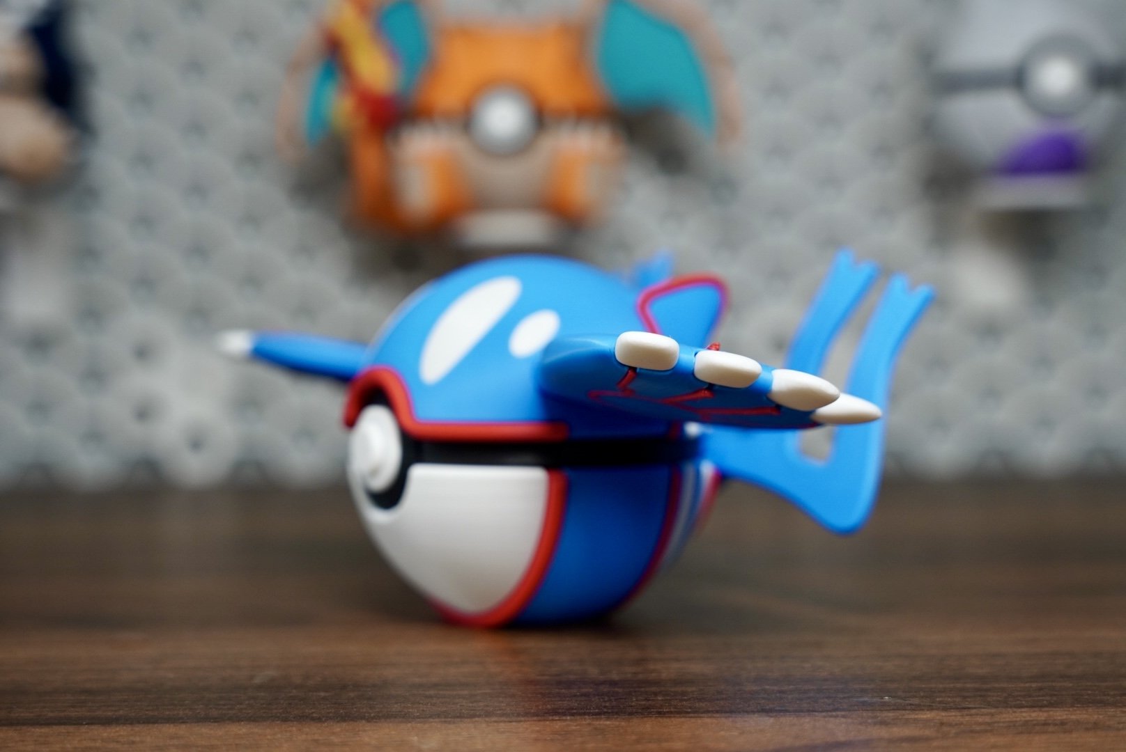 Pokémon-Inspired 3D Printed Poké Ball – Kyogre