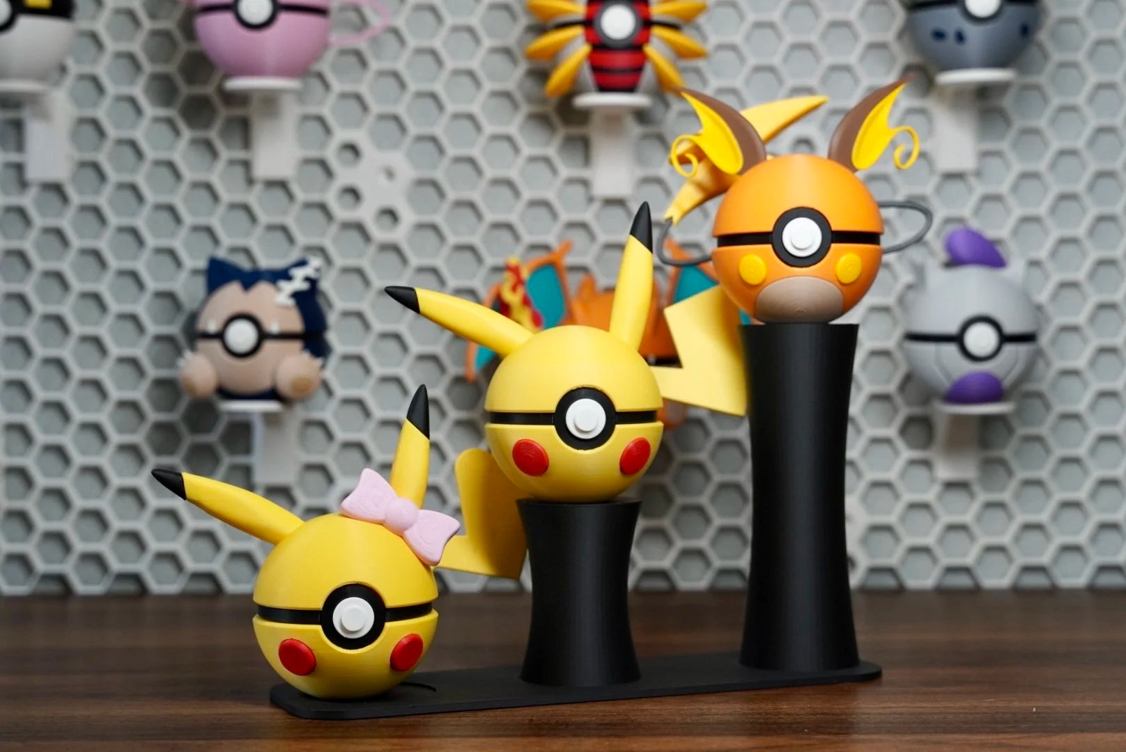 Pokémon-Inspired 3D Printed Poké Ball – Pikachu