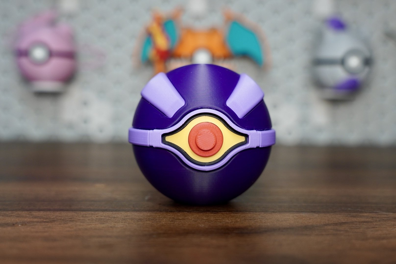 Clone Ball Poké Ball Replica – 3D Printed Pokémon Display Prop