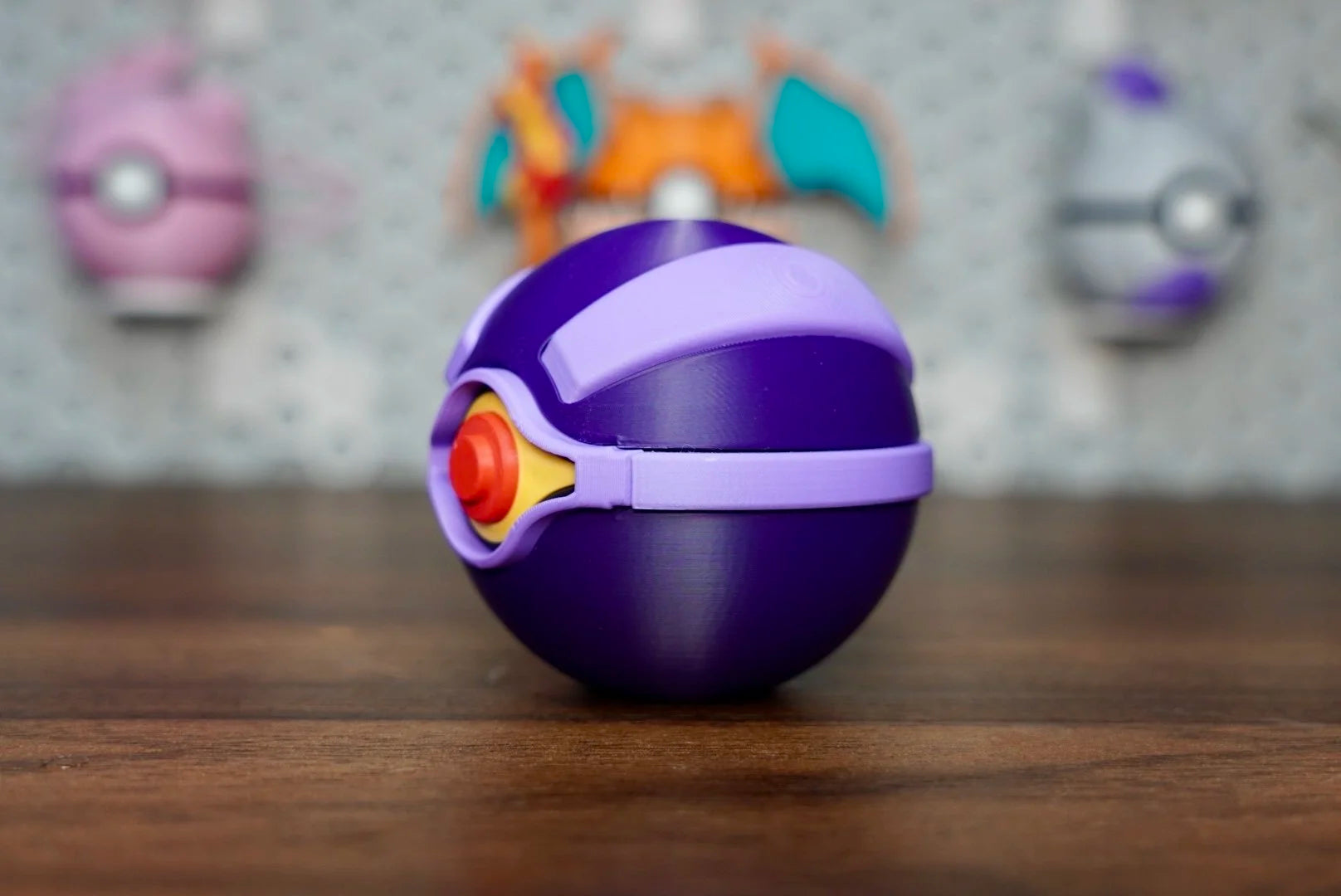 Clone Ball Poké Ball Replica – 3D Printed Pokémon Display Prop