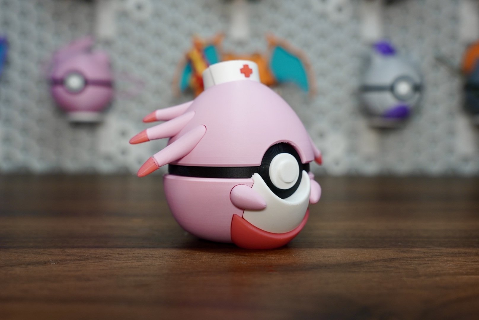 Pokémon-Inspired 3D Printed Poké Ball – Chansey