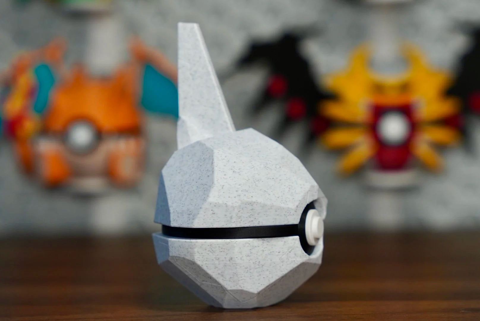 Pokémon-Inspired 3D Printed Poké Ball – Onix