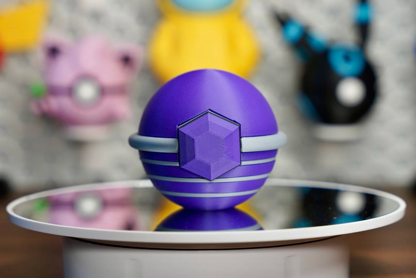 Tera Orb Inspired Pokéball | 3D Printed Pokémon Collectible Display