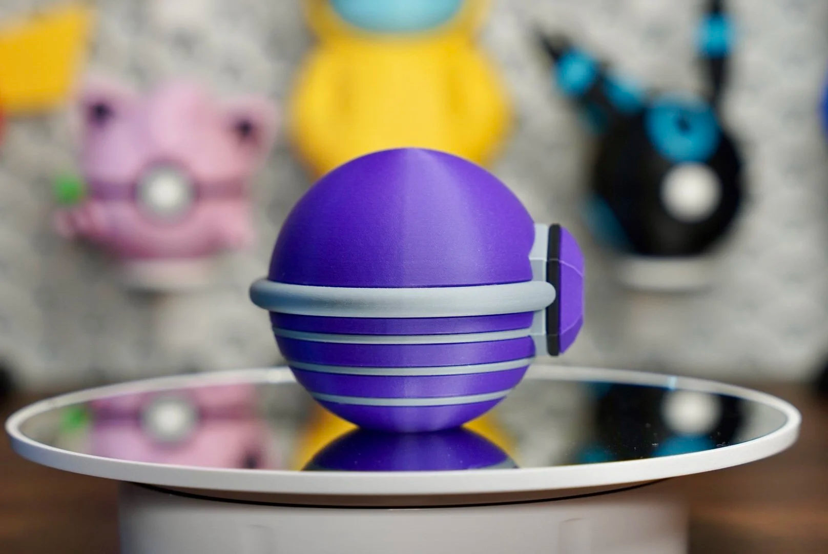 Tera Orb Inspired Pokéball | 3D Printed Pokémon Collectible Display