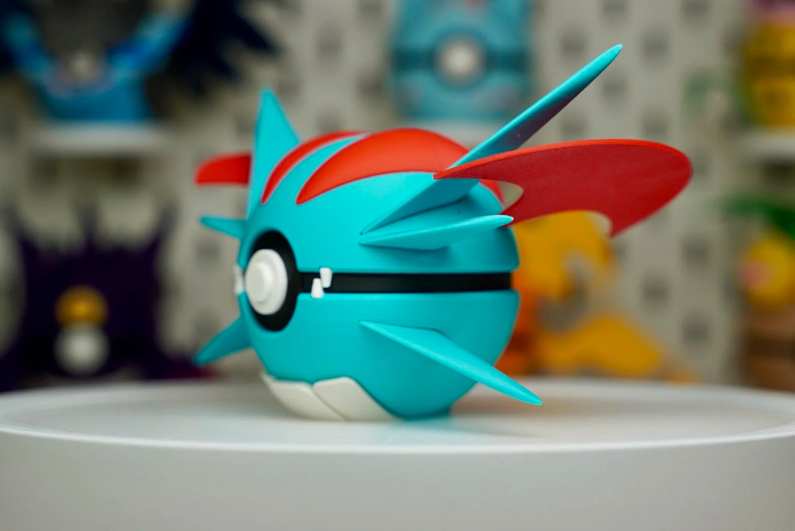 Salamence Poké Ball – 3D Printed Pokemon Collectible Display