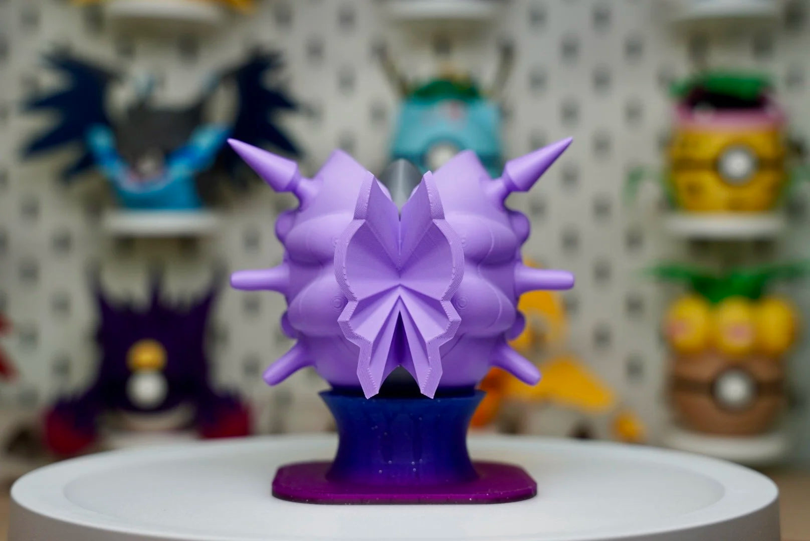 Cloyster Poké Ball Replica – 3D Printed Pokémon Display Collectible