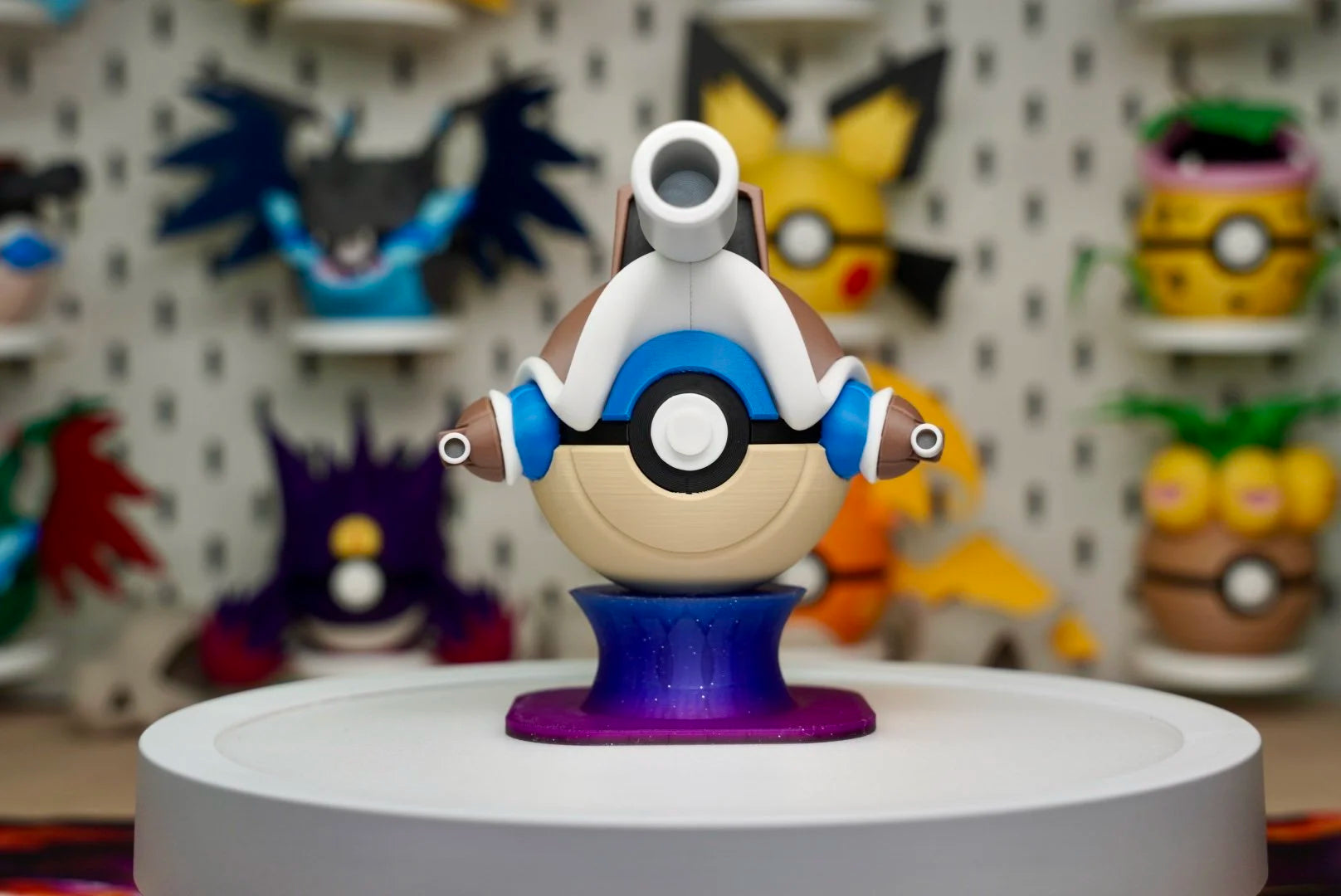 Pokémon-Inspired 3D Printed Poké Ball – Mega Blastoise