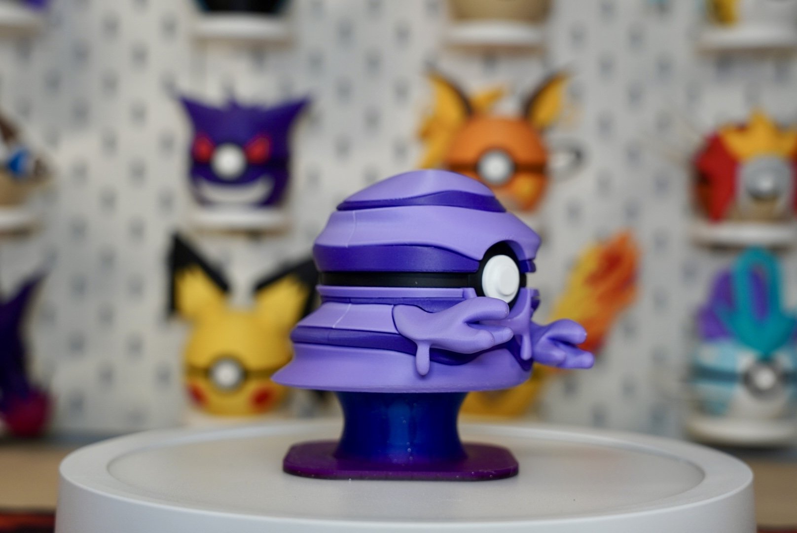 Pokémon-Inspired 3D Printed Poké Ball – Grimer